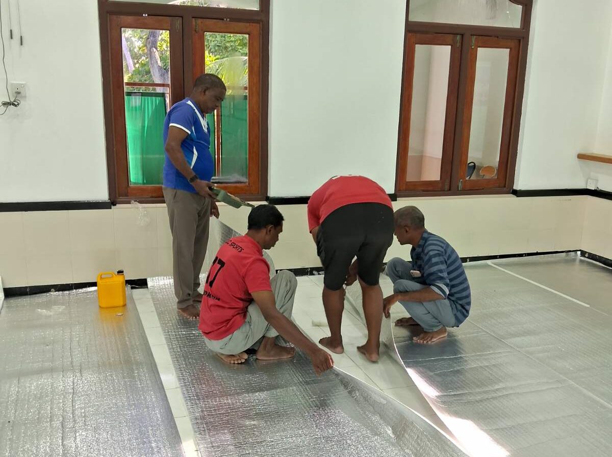 އާބާތުރަފިލުވުމުގެ ތެރެއިން ކުލަލުމާއެކު ތަހާލުފި މިސްކިތުގައި ނެވިލިއޯން އަޅަނީ – ކައުންސިލްގެ ރައީސް