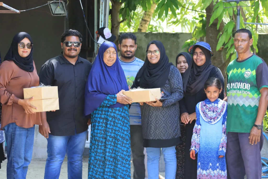 ދާނުގައި ތިބި ފަރާތްތަކަށް ޢިދު ތަހުނިޔާކިޔުން