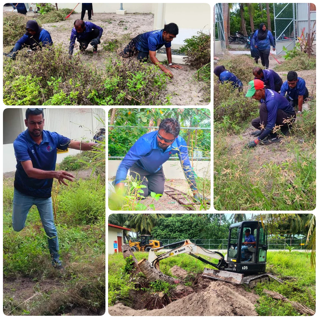 ކުނިކޮށި ސާފުކުރުމުގެ މަސައްކަތް ކައުންސިލުން ނިންމާލައިފި