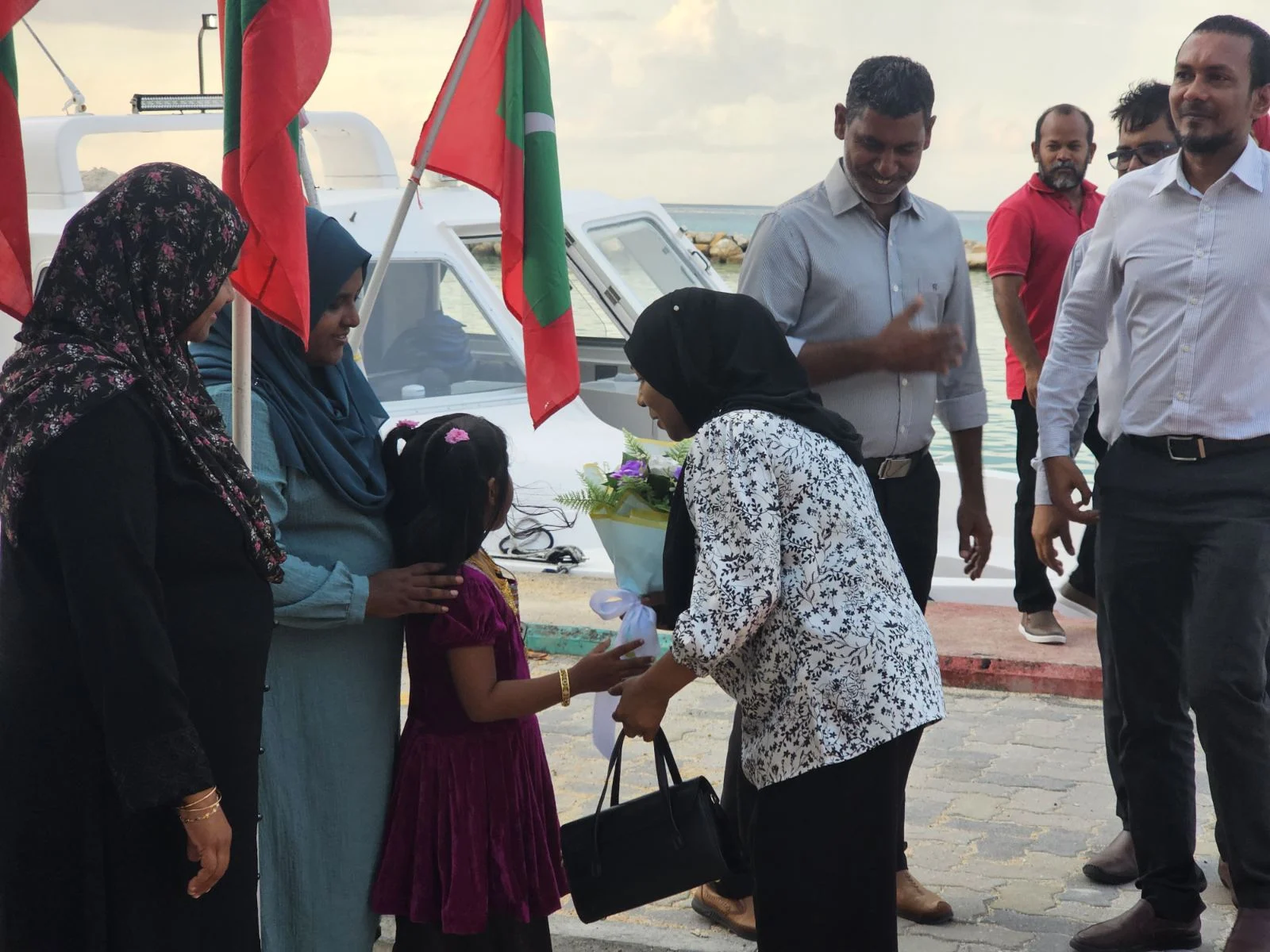 މިނިސްޓަރ އޮފް އެގްރިކަލްޗަރ އެންޑް އެނިމަލް ވެލްފެއަރ ޑރ. ޢާއިޝަތު ރަމީލާ ނިލަންދޫއަށް ވަޑައިގެންފި