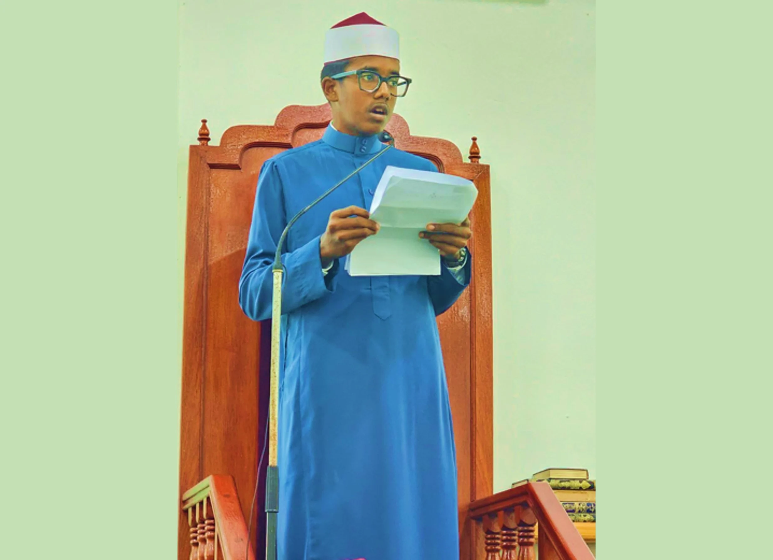 ފ. ނިލަންދޫގައި އެންމެ ހަގު އުމުރުގެ ޚަތީބު ހުކުރު ކުރުން