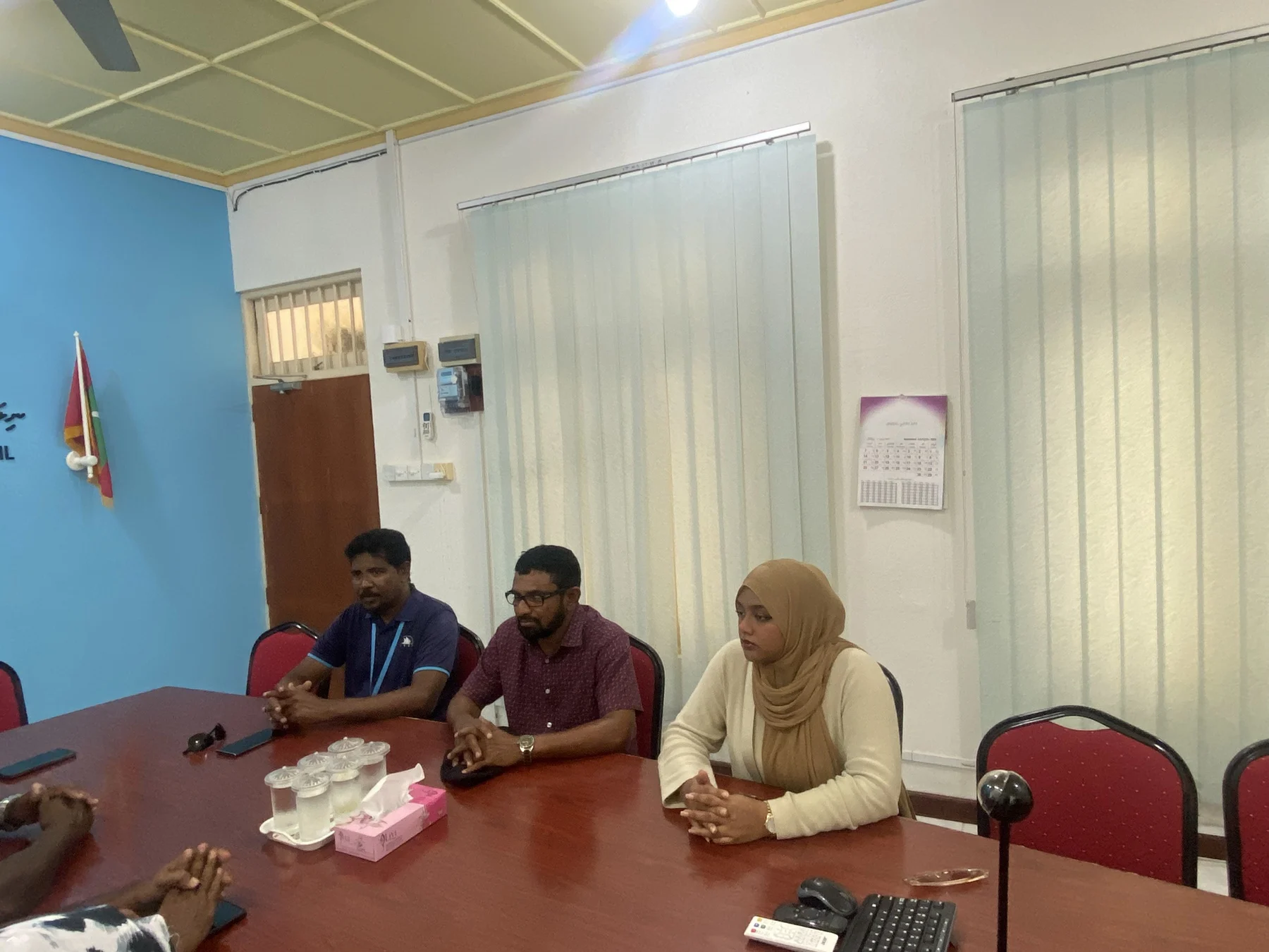 އެމް.ޓީ.ސީ.ސީގެ ޑީ.އެމް.ޑީ ރަށުގެ ތަރައްޤީގެ މަޝްރޫޢުތައް ކުރިއަށްދާގޮތް ބައްލަވާލެއްވުމަށް ފ. ނިލަންދޫއަށް ޒިޔާރަތްކުރައްވައިފި