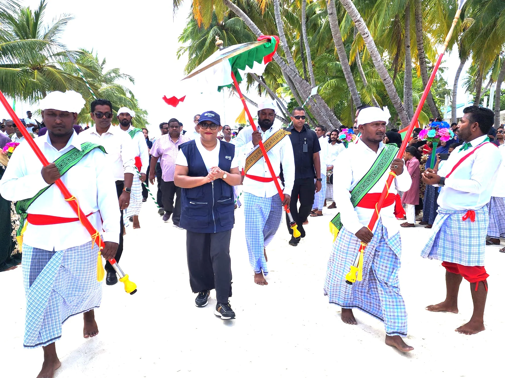 ރީޖަނަލް ޑިރެކްޓަރ ސައިމާ ވާޒިދް ފ. ނިލަންދޫއަށް ވަޑައިގެންފި