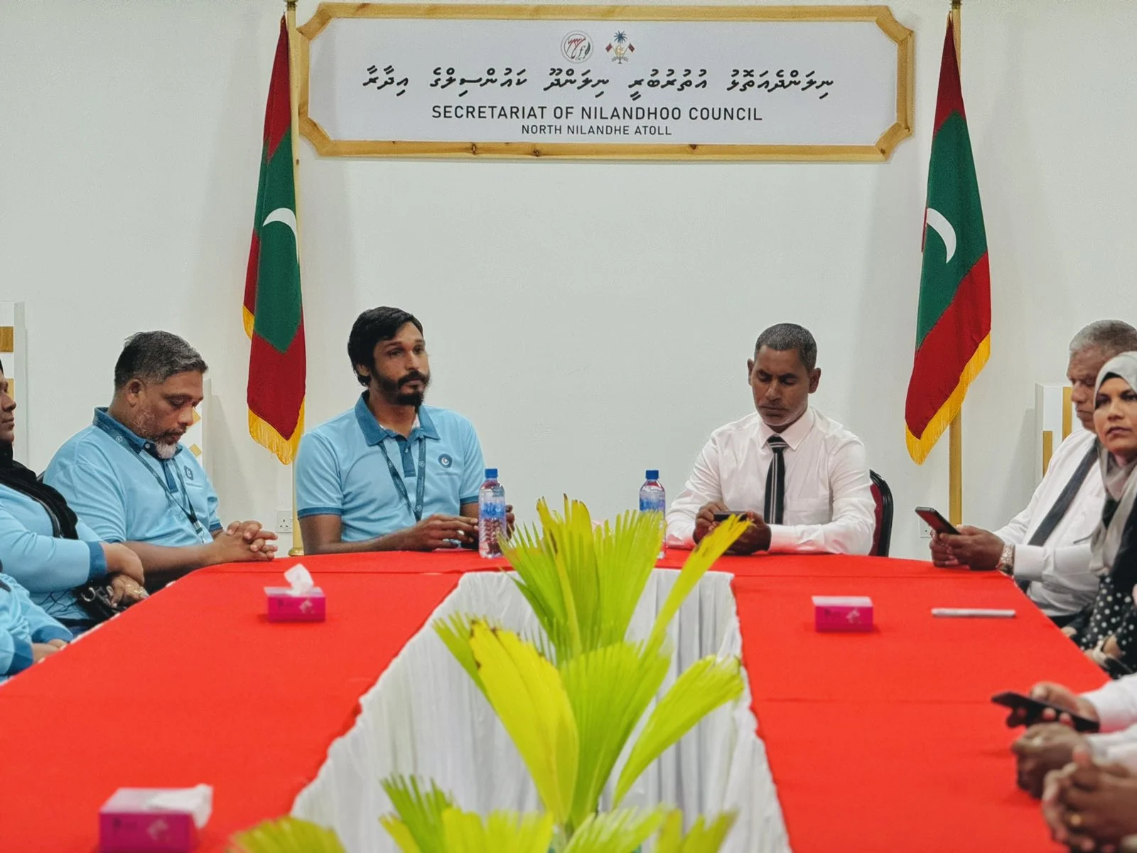 ފެލިދެއަތޮޅު ފެލިދޫ ކައުންސިލްގެ މުވައްޒަފުންގެ ތަޖުރިބާ ދަތުރުގައި ނިލަންދޫއަށް ވަޑައިގެންފި
