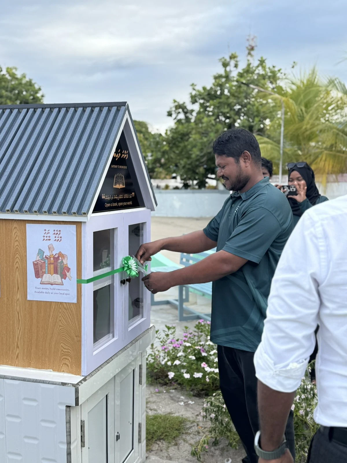 ފަންނަ މައިޒާނުގައި ”ފަންނަ ލައިބްރަރީ“ ގެ ނަމުގައި މިނީ ލައިބްރަރީއެއް ހުޅުވައިފި