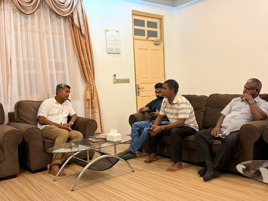 ސްރީލަންކާގެ ހައިކޮމިޝަނަރ މުޙައްމަދު ރިޒްވީ ފ. ނިލަންދުއަށް ވަޑައިންގެންފި