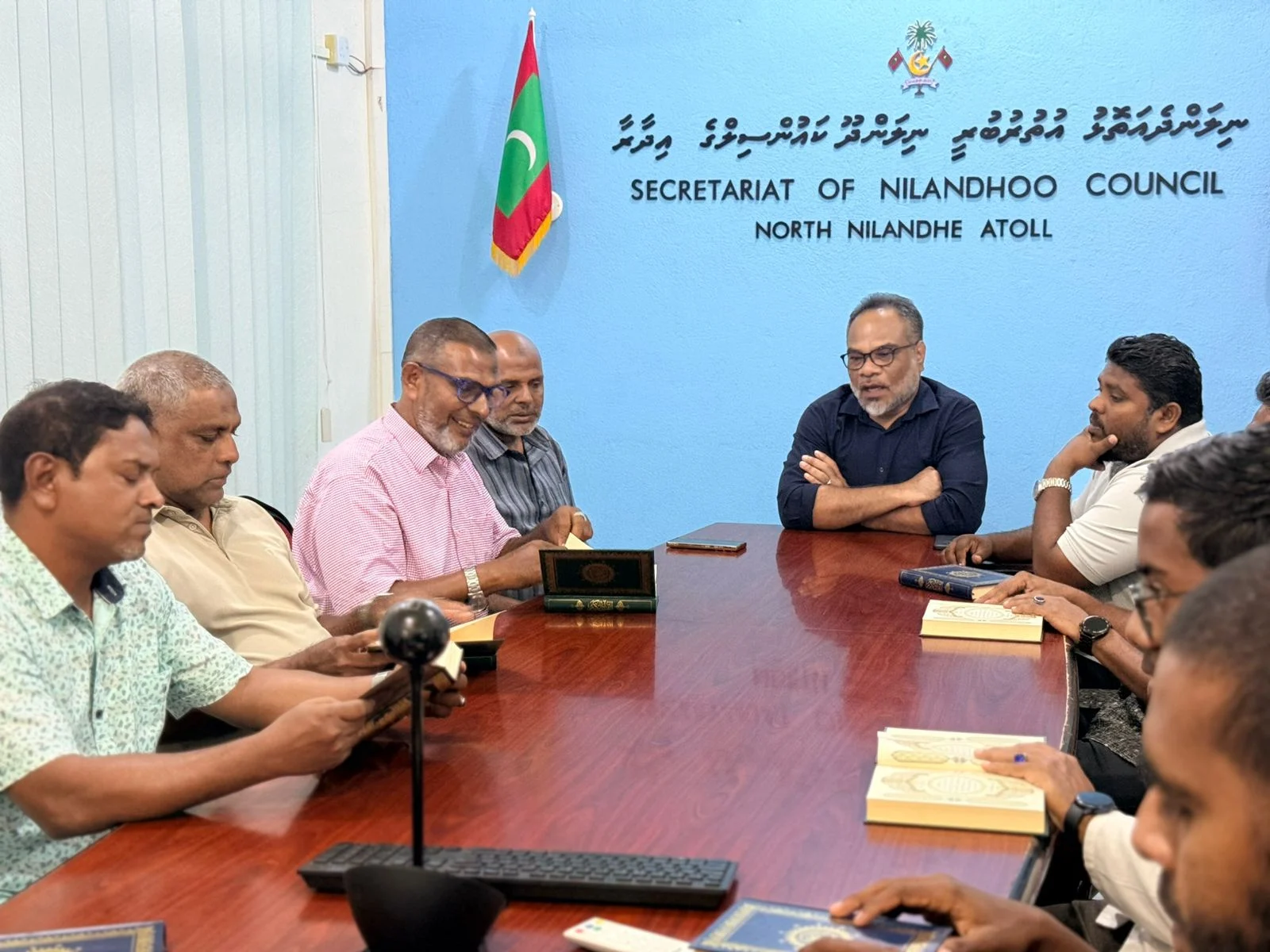 ތަދުރީސުލްޤުރުއާން، ފ. ނިލަންދޫ އާއި މިކައުންސިލާއި ގުޅިގެން ނިލަންދޫގެ ޚަޠީބުންނަށް ރިފްރެޝަރ ޕްރޮގްރާމެއް ކުރިއަށް ގެންގޮއްސި