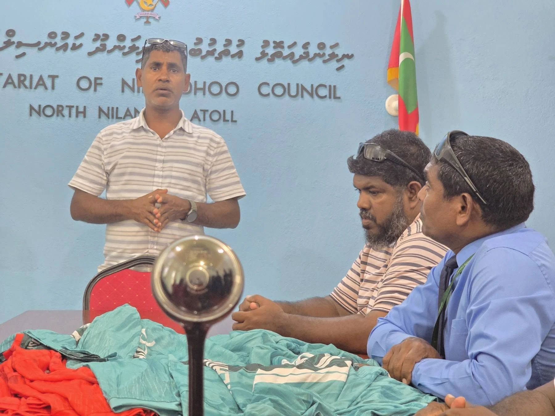 ނިލަންދޫ ކައުންސިލުން ފުޓުބޯޅަޓީމާއި ބައްދަލުކުރުން
